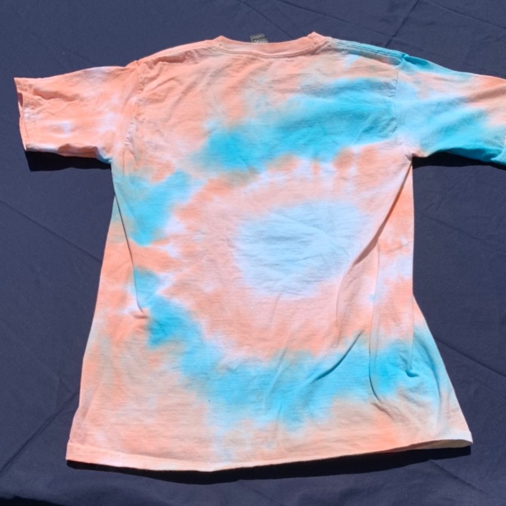 Hanes t shirt new hand dyed tie dye size S